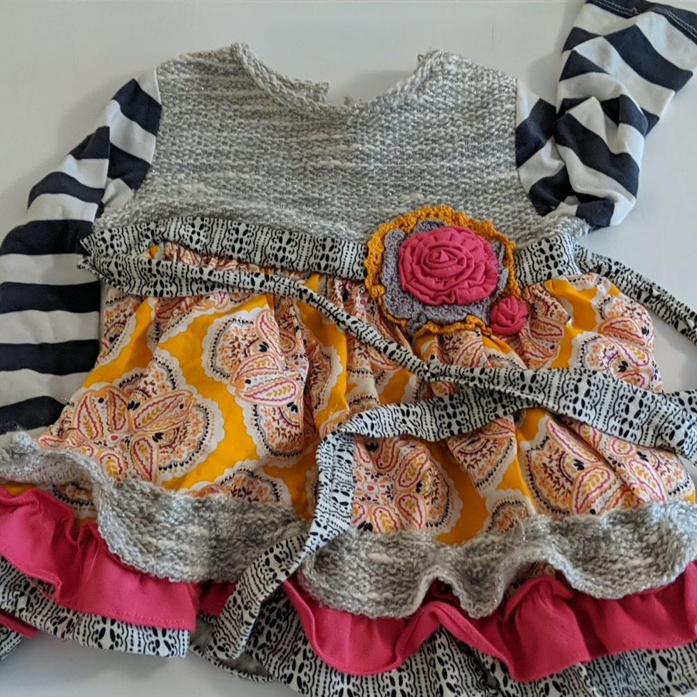 $25/3 - 3T Counting daisies - 2 piece